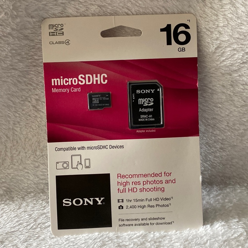 Sony 16GB Memory Card